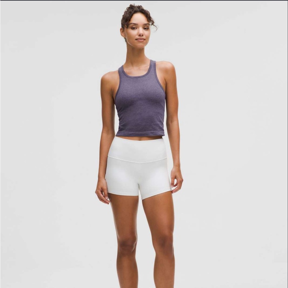 Lululemon Ebb to Street Cropped Racerback Tank Top